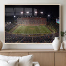 Demon Deacons Print Canvas, Football Team Print -