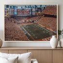 University of Texas Longhorns Football Team Print - Austin by MyGreatCanvas | Canvas Wall Art Prints | Photo Prints & Wall Decor