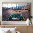 University of Texas Longhorns Football Team Canvas Print -
