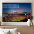 Wolfpack Football Team Wall Art Print - Raleigh