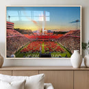 North Carolina State University Canvas Print, North Carolina