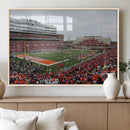University of Illinois Fighting Illini Football Team Print - by MyGreatCanvas | Canvas Wall Art Prints | Photo Prints & Wall Decor