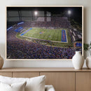 University of Kansas Jayhawks Football Team Print - Lawrence by MyGreatCanvas | Canvas Wall Art Prints | Photo Prints & Wall Decor