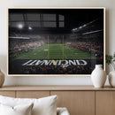 Cincinnati Bearcats Football Team Print - Nippert Stadium