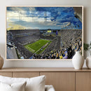 Framed USF Bulls Football Team Print - Tampa Raymond James by MyGreatCanvas | Canvas Wall Art Prints | Photo Prints & Wall Decor