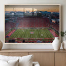 Arizona Wildcats Football Team Print - Tucson Arizona by MyGreatCanvas | Canvas Wall Art Prints | Photo Prints & Wall Decor