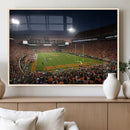 Clemson University Tigers Art Print, Football Team Print -