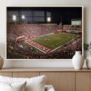 Indiana University Hoosiers Football Team Print Canvas -
