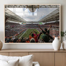 Miami Hurricanes Football Team Wall Art Print - Miami Hard