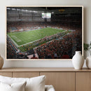 Miami Hurricanes Football Team Print Canvas- Miami Hard Rock