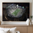 Michigan State Spartans Football Team Print - East Lansing by MyGreatCanvas | Canvas Wall Art Prints | Photo Prints & Wall Decor