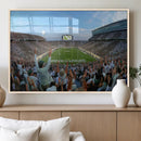 Michigan State Spartans Football Team Art Print - East