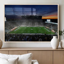 Michigan State Spartans Football Team Print - East Lansing
