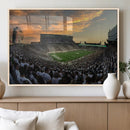Michigan State Spartans Football Team Print - East Lansing