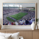 The Texas Christian University TCU Horned Frogs Football by MyGreatCanvas | Canvas Wall Art Prints | Photo Prints & Wall Decor