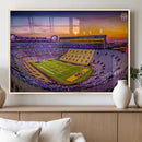 The Louisiana State University Tigers Football Team Print - by MyGreatCanvas | Canvas Wall Art Prints | Photo Prints & Wall Decor