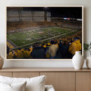 West Virginia Uni Mountaineers Football Team Print - Milan