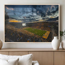 University of Wyoming Cowboys Football Team Print - Laramie by MyGreatCanvas | Canvas Wall Art Prints | Photo Prints & Wall Decor
