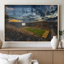 University of Wyoming Cowboys Football Team Print - Laramie by MyGreatCanvas | Canvas Wall Art Prints | Photo Prints & Wall Decor