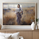 Jesus the Good Shepherd Wall Art Canvas Print - Lost Lamb