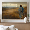 Jesus the Good Shepherd Wall Art Canvas Print -