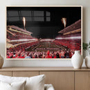 Oregon State Beavers Football Team Print - Corvallis Reser by MyGreatCanvas | Canvas Wall Art Prints | Photo Prints & Wall Decor