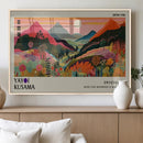 Yayoi 1986 Wall Art Print – Vibrant Sabi Sabi Japanese