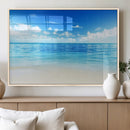 Beach Scene Canvas Wall Art Print – Tranquil Ocean Horizon by MyGreatCanvas | Canvas Wall Art Prints | Photo Prints & Wall Decor