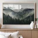 Misty Forest Canvas Print Wall Art Premium Canvas Print a