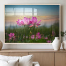 Pink Flower on the Mountain Canvas Print, Framed Pink Flower by MyGreatCanvas | Canvas Wall Art Prints | Photo Prints & Wall Decor