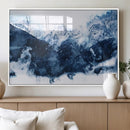 Abstract Blue Mountain Canvas Wall Art – Modern Triptych by MyGreatCanvas | Canvas Wall Art Prints | Photo Prints & Wall Decor