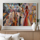 Abstract Afro American Jazz Canvas Wall Art | Music-Inspired by MyGreatCanvas | Canvas Wall Art Prints | Photo Prints & Wall Decor