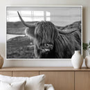 Longhorn Steer Canvas Print Wall Art, Highland Cow Canvas by MyGreatCanvas | Canvas Wall Art Prints | Photo Prints & Wall Decor