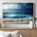 Majestic Ocean Wave Wall Art Canvas | 3 Panel Large Seascape