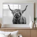 Fanny Scottish Highland Cow Cattle Art Print Farmhouse Wall