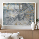 Radiant Abstract Wood Rings Canvas Art – Modern Triptych by MyGreatCanvas | Canvas Wall Art Prints | Photo Prints & Wall Decor