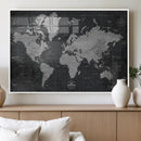 World Map Canvas Print – Detailed Map of the World Wall Art by MyGreatCanvas | Canvas Wall Art Prints | Photo Prints & Wall Decor