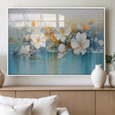 Abstract Flower Wall Art Canvas Print