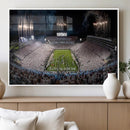 Penn Stadium Football Wall Art Canvas Print, Pennsylvania