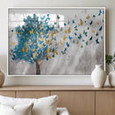 Tree Butterfly Abstract Tree and Butterfly Wall Art Canvas
