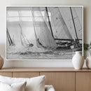 Yacht Sailboat Regatta Canvas Wall Art Canvas Print