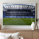 Chelsea FC Soccer Team Print - Stamford Bridge Stadium Wall