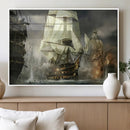 Pirate Ship War Wall Art Canvas Print by MyGreatCanvas | Canvas Wall Art Prints | Photo Prints & Wall Decor
