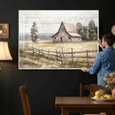 Rustic Farmhouse Barn Wall Art | 3-Panel Framed Gallery Wrap by MyGreatCanvas | Canvas Wall Art Prints | Photo Prints & Wall Decor