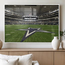Dallas Cowboys Football Team Print - Arlington AT&T Stadium by MyGreatCanvas | Canvas Wall Art Prints | Photo Prints & Wall Decor