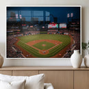 St. Louis Cardinals Baseball Team Print - Busch Stadium Wall by MyGreatCanvas | Canvas Wall Art Prints | Photo Prints & Wall Decor