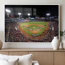 Fenway Park Wall Art Canvas Print | Large Baseball Stadium