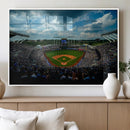 3-Panel Kauffman Stadium Wall Art Print | Large Kansas City