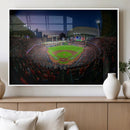 Houston Astros Baseball Print Canvas - Houston Minute Maid