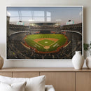 Oakland Athletics Baseball Team Print - RingCentral Coliseum